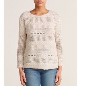 NEW Magaschoni Luxury Yarn Crochet Style Sweater